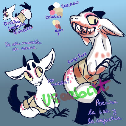 Rough fullbody w/chibi version