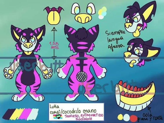 Clean fullbody front and back, two emotes and body detail.